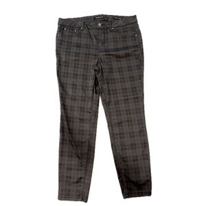 Plaid Ankle Pants